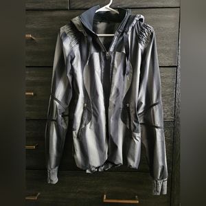 RARE! Like New | Lululemon | That's the Run Track & Field Striped Hooded Jacket
